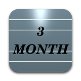 Three Month Calendar icône
