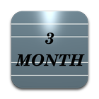 Three Month Calendar biểu tượng