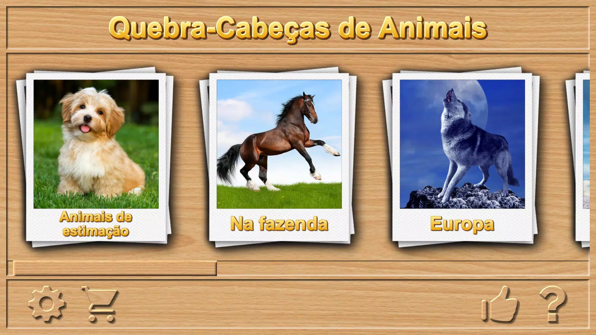 Puzzle de animais para Crianças 🦁🐰🐬🐮🐶🐵 - Baixar APK para