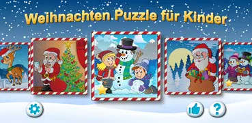 Weihnachten Puzzle für Kinder