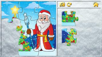Puzzles de Noël pour Enfants Affiche