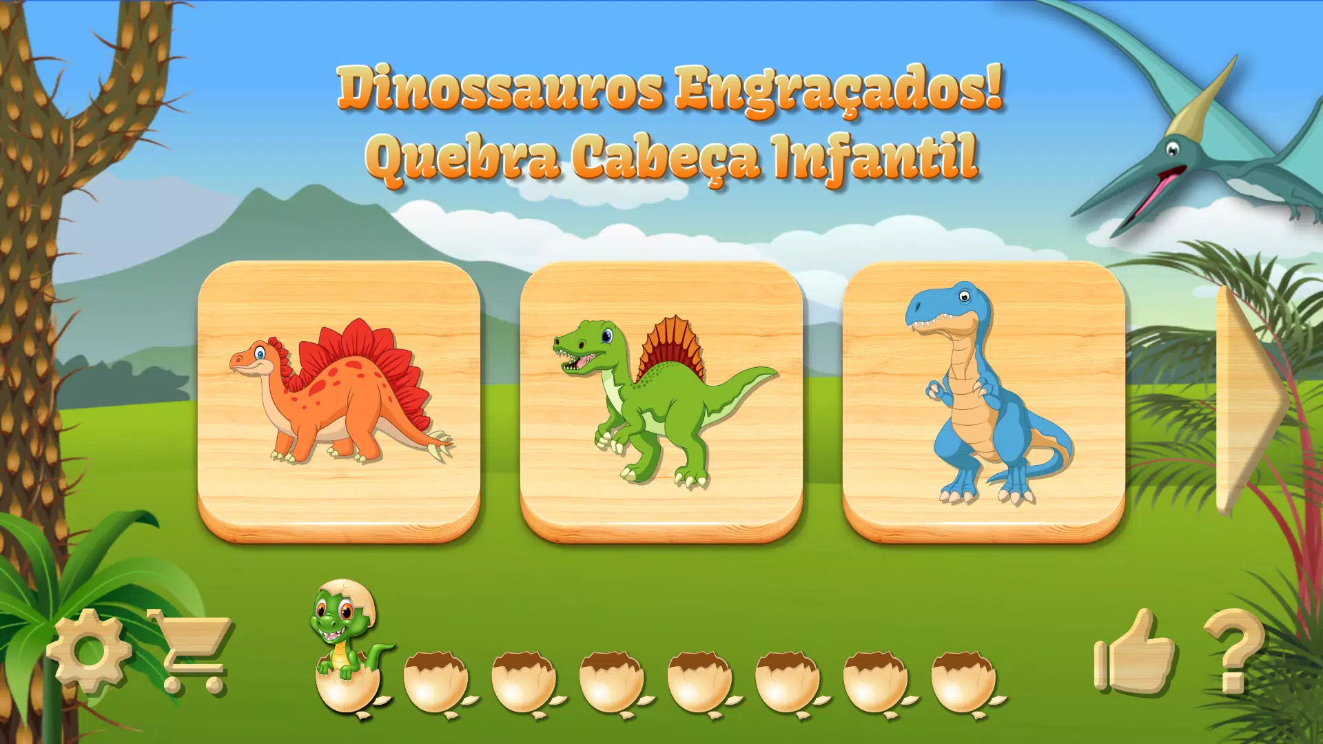 Jogos de Dinossauros Crianças 4.1 para Android Grátis - Download APK