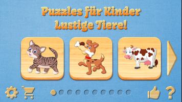 Puzzles für Kinder Plakat