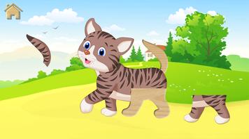 子供と動物の音のためのベビーパズル スクリーンショット 1