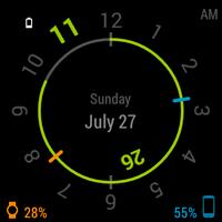 Chrono Watch Face постер