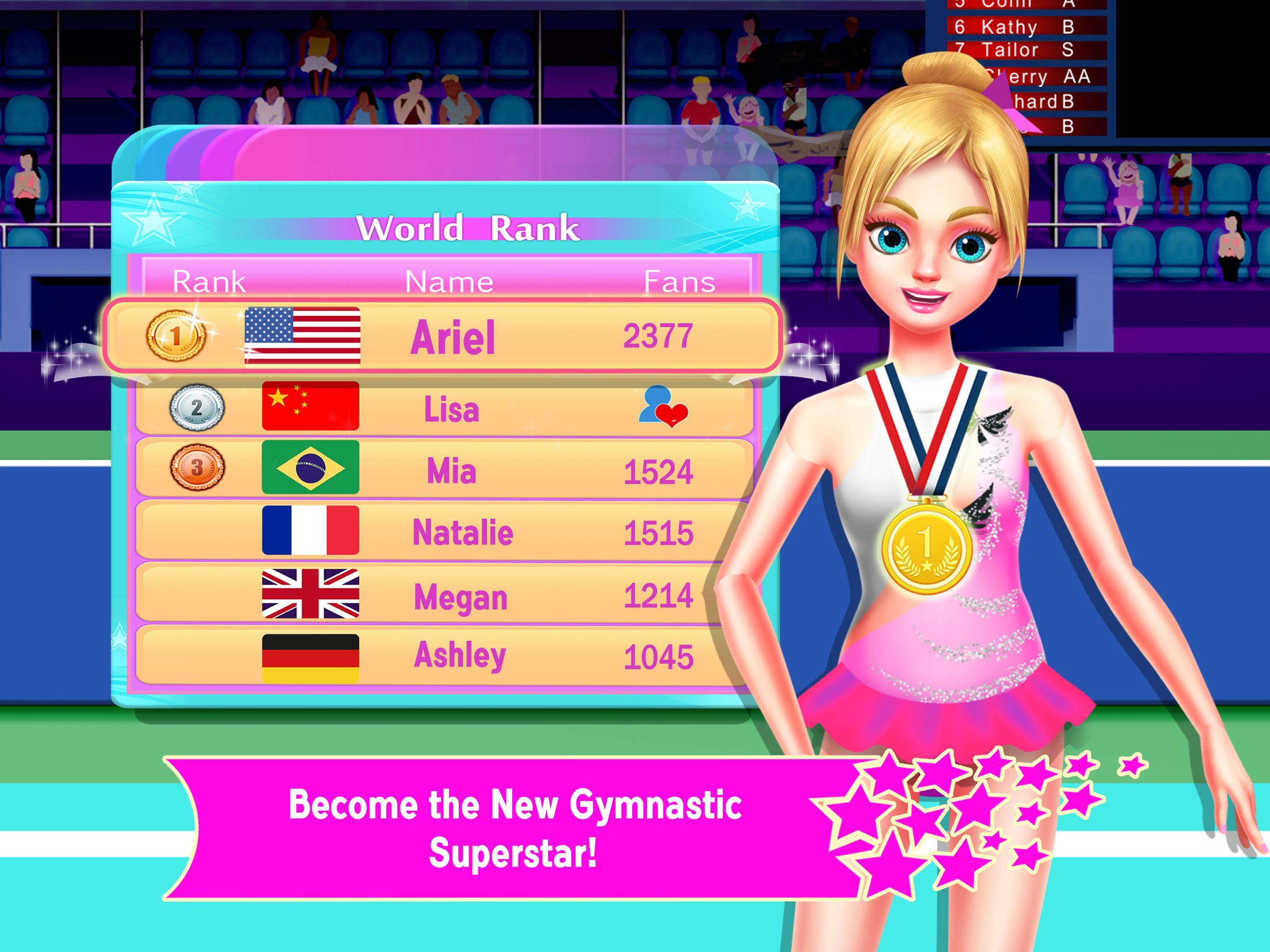 Gymnastics Superstar 2 - Cheerleader Dancing Game for 