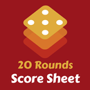 20 Rounds Score Sheet APK