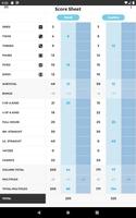 Triple 13 Rounds Score Sheet Ekran Görüntüsü 3
