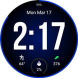 Minimal Digital Watch Face