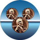 Pressed Coins at Disneyland آئیکن