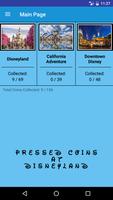 Pressed Coins at Disneyland Affiche
