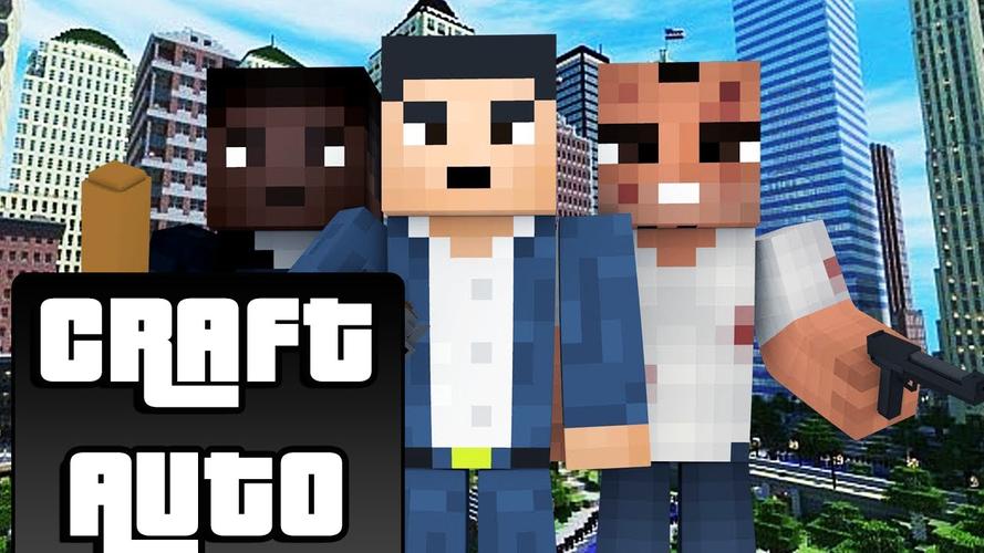 Скачать Craft Theft Auto For Minecraft APK Для Android