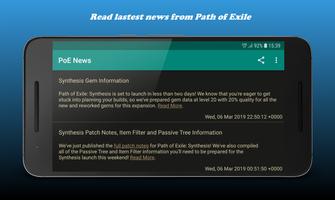 PoE News Screenshot 2