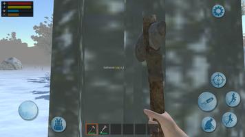 Forest World: Winter Craft capture d'écran 1