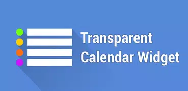 Transparent Calendar Widget