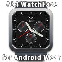 A34 WatchFace for Android Wear poster