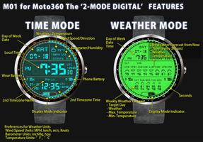 M01 Watch Face for Moto 360 poster