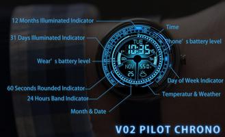 Relogio V02 para Moto 360 imagem de tela 1