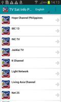 TV uydu bilgisi Filipinler Ekran Görüntüsü 1