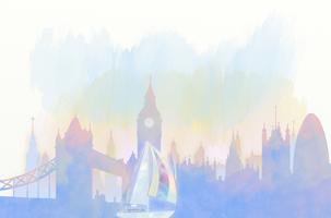 London City Theme Plakat