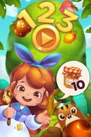 Contar del 1al 100 para niños Poster