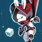 Rabbit in the moon icon