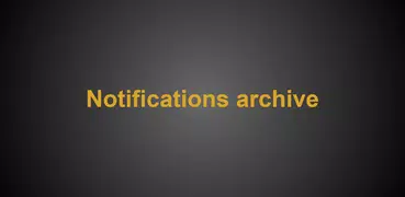 Archivo de notificaciones