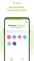 Savefrom: download video files Affiche