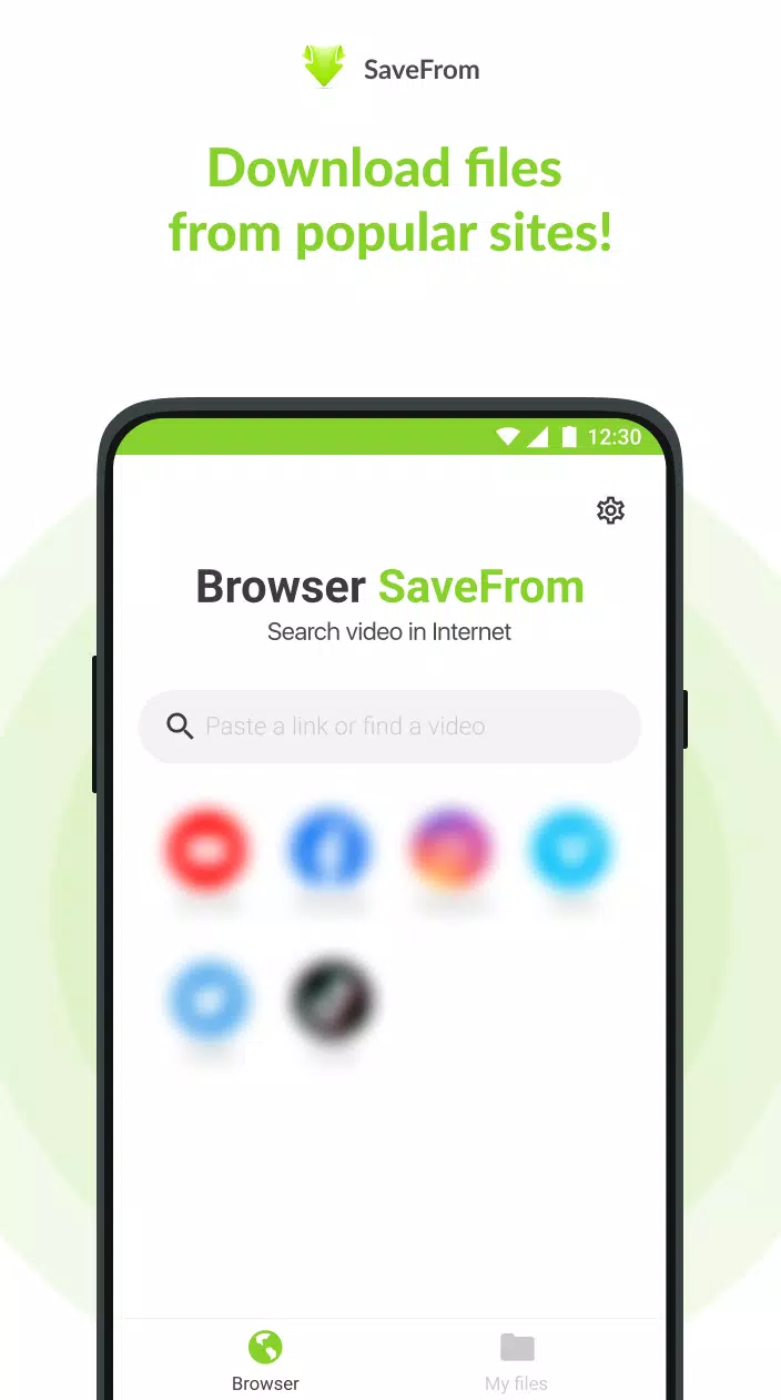 Savefrom: download video files APK for Android Download