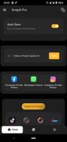 SnapX Pro-Video Downloader for TikTok No Watermark Affiche