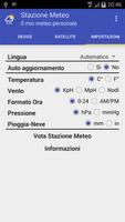 2 Schermata Stazione Meteo