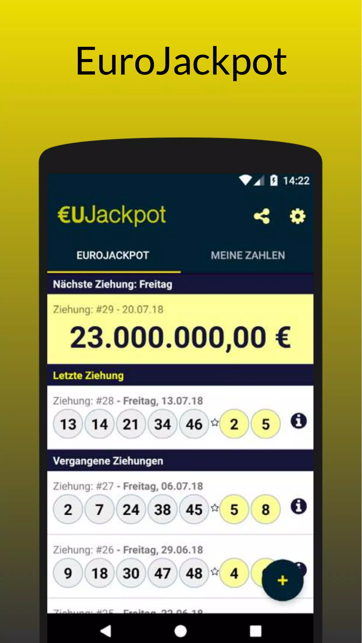 EuroJackpot: euJackpot APK für Android herunterladen