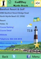 GolfDay Myrtle Beach capture d'écran 1