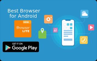Browser Mini Lite الملصق