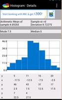 Applied Statistic 1 & histograms capture d'écran 3