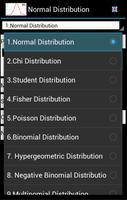 Probability Statistical Distributions Calculator ảnh chụp màn hình 1