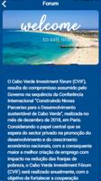 CABO VERDE INVESTIMENT FORUM capture d'écran 1