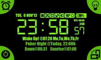 Night Alarm Clock স্ক্রিনশট 1