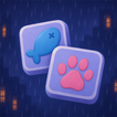 Rainy Tiles: Cat Triple Match ícone