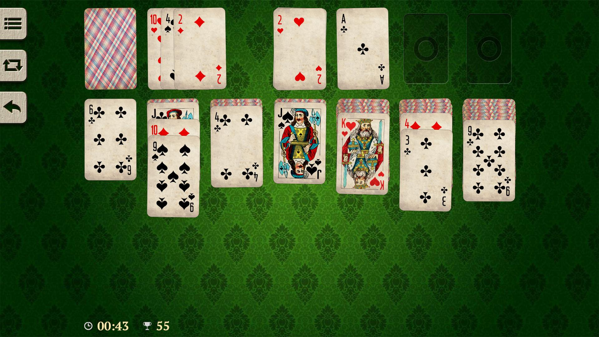 Игра пасьянс карточки