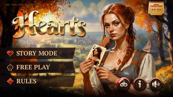 قلوب HD: لعبة مغامرات البطاقات الملصق