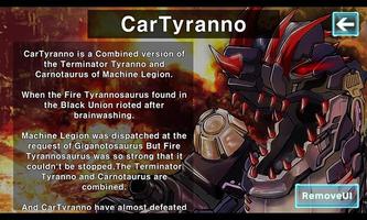 برنامه‌نما CarTyranno- Combine! DinoRobot عکس از صفحه