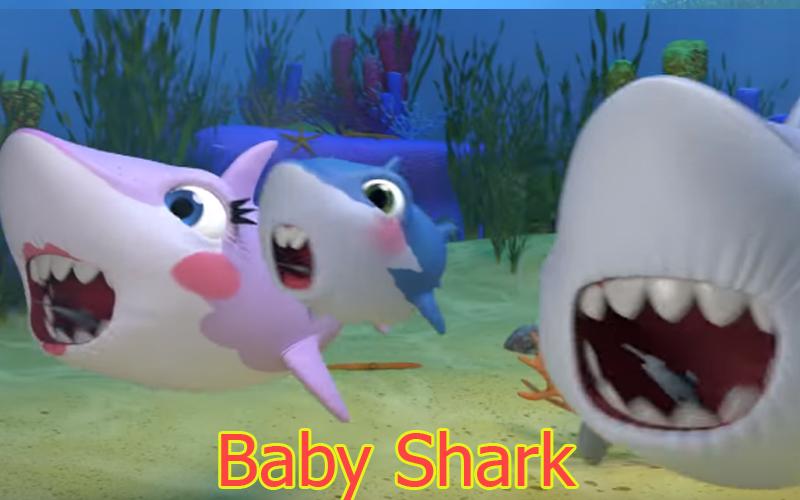 Baby Shark Song Ноты. Шоу маска песня акулы