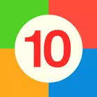 10をつくりなはれ。ー ハマる無料簡単操作難関脳トレパズルゲ simgesi