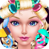 Prom Queen Hair Stylist Salon أيقونة