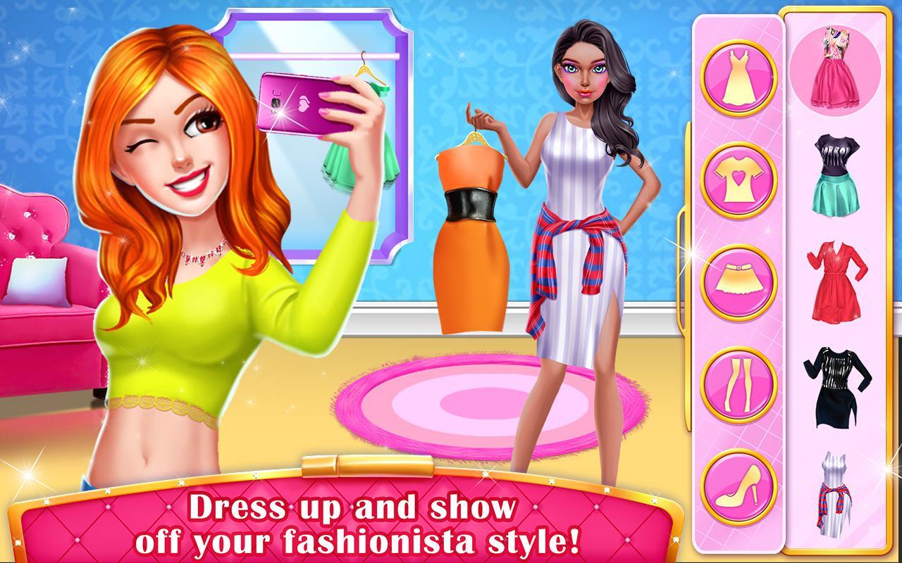 Girl Games Dress Up And Make Up Mall Girl: Makeup Girl Games APK untuk Unduhan Android