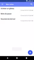 Bloc-Notes Rapide capture d'écran 2