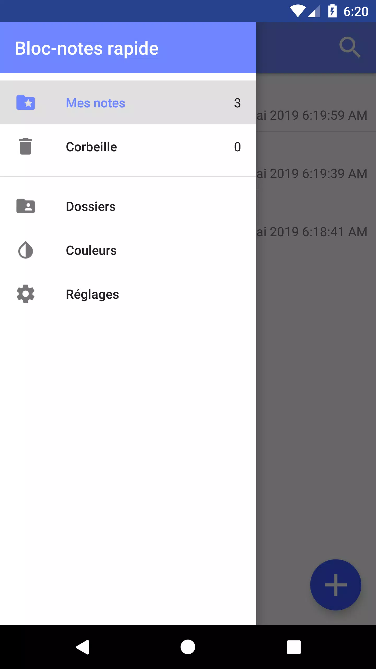 Bloc-Notes Rapide APK pour Android Télécharger