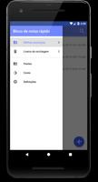 Bloco De Notas Rápido imagem de tela 3
