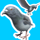 Pigeon Jump - Springspiel Zeichen